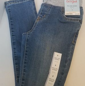 Jean's with Knit Waist